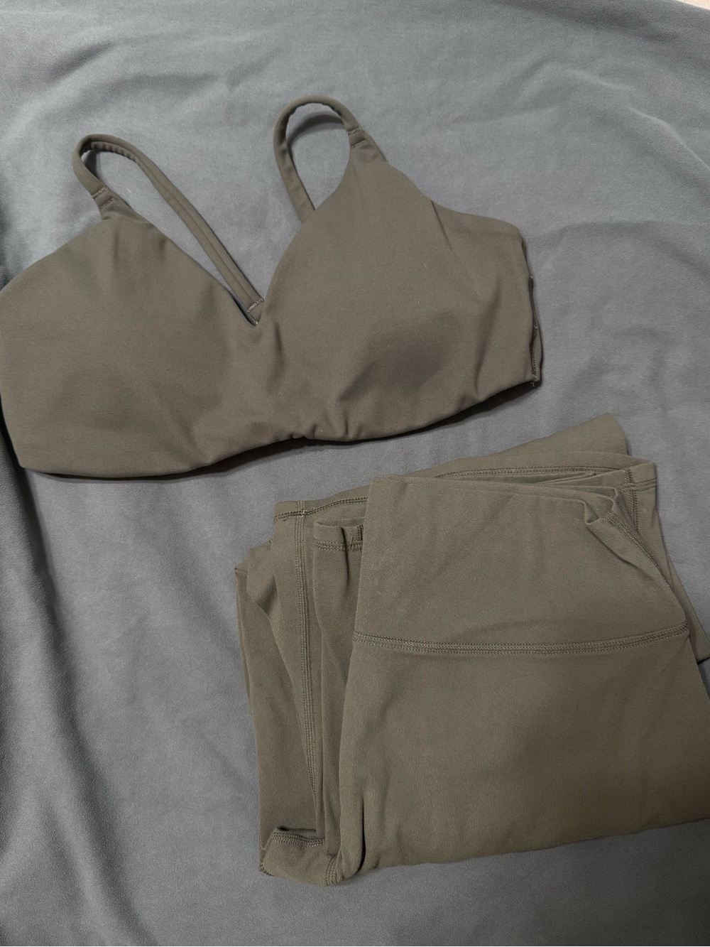Oner Active Bralette and Soft Motion Straight Leg Set